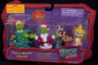 Grinch Who Stole Christmas Playmates Whobilation Grinch Action Figures